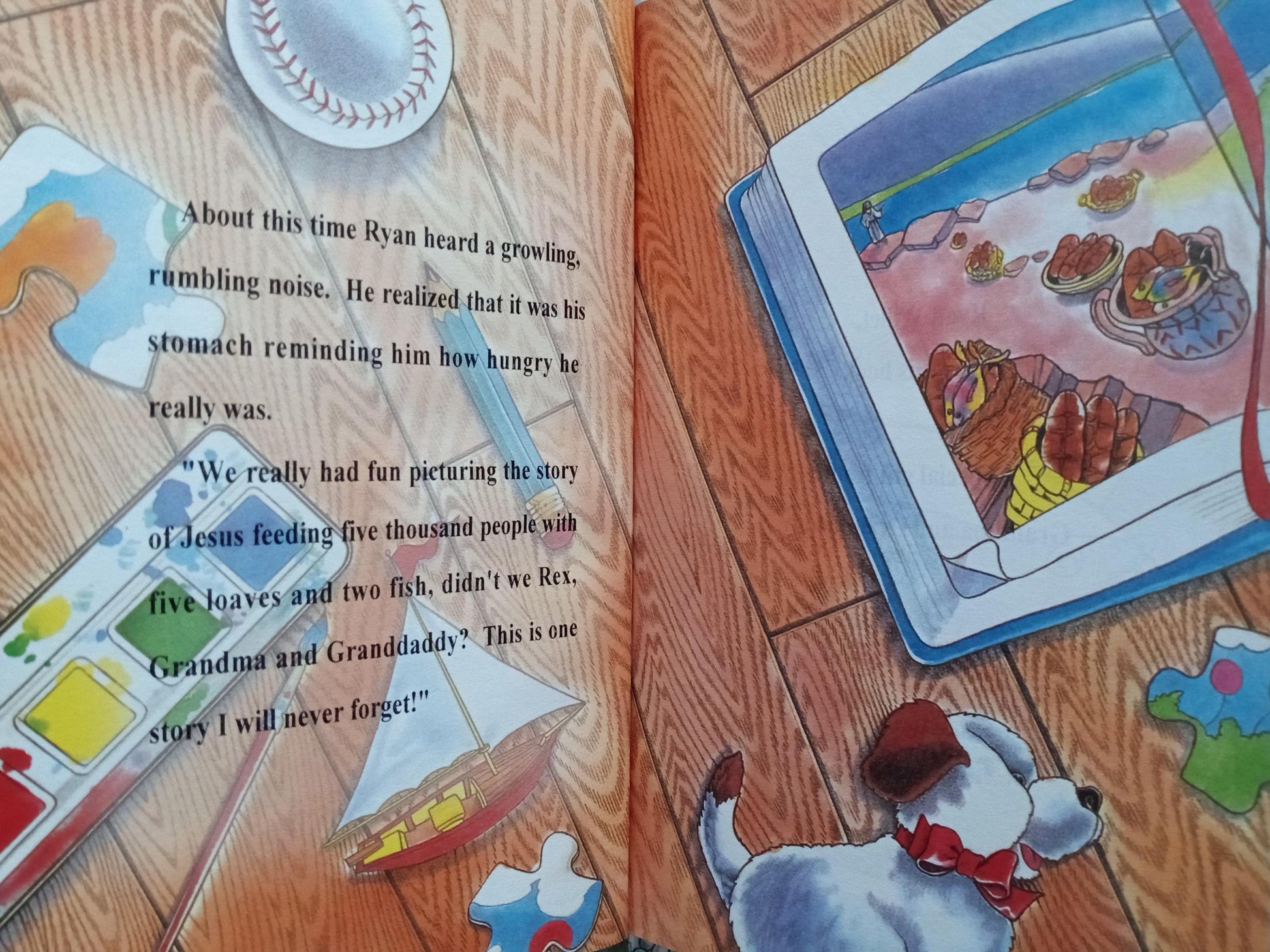 Jesus the Provider Personalized Book sample page 8