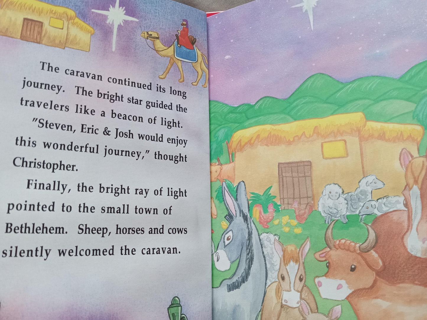 Personalized Baby Jesus Book page 6