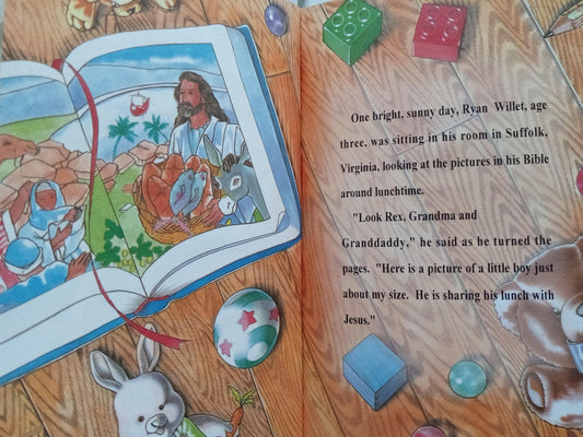 Jesus the Provider Personalized Book sample page 1