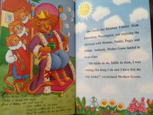 Mother Goose Personalized Book sample page 1 Old King Cole