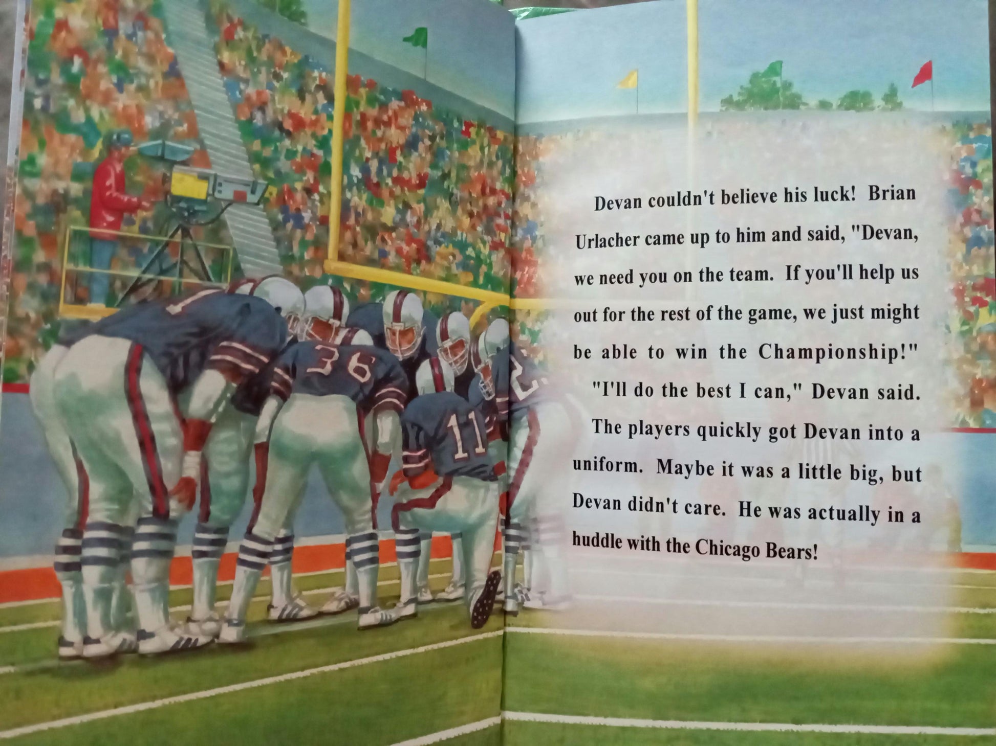 Football Star Personalized Book page 4