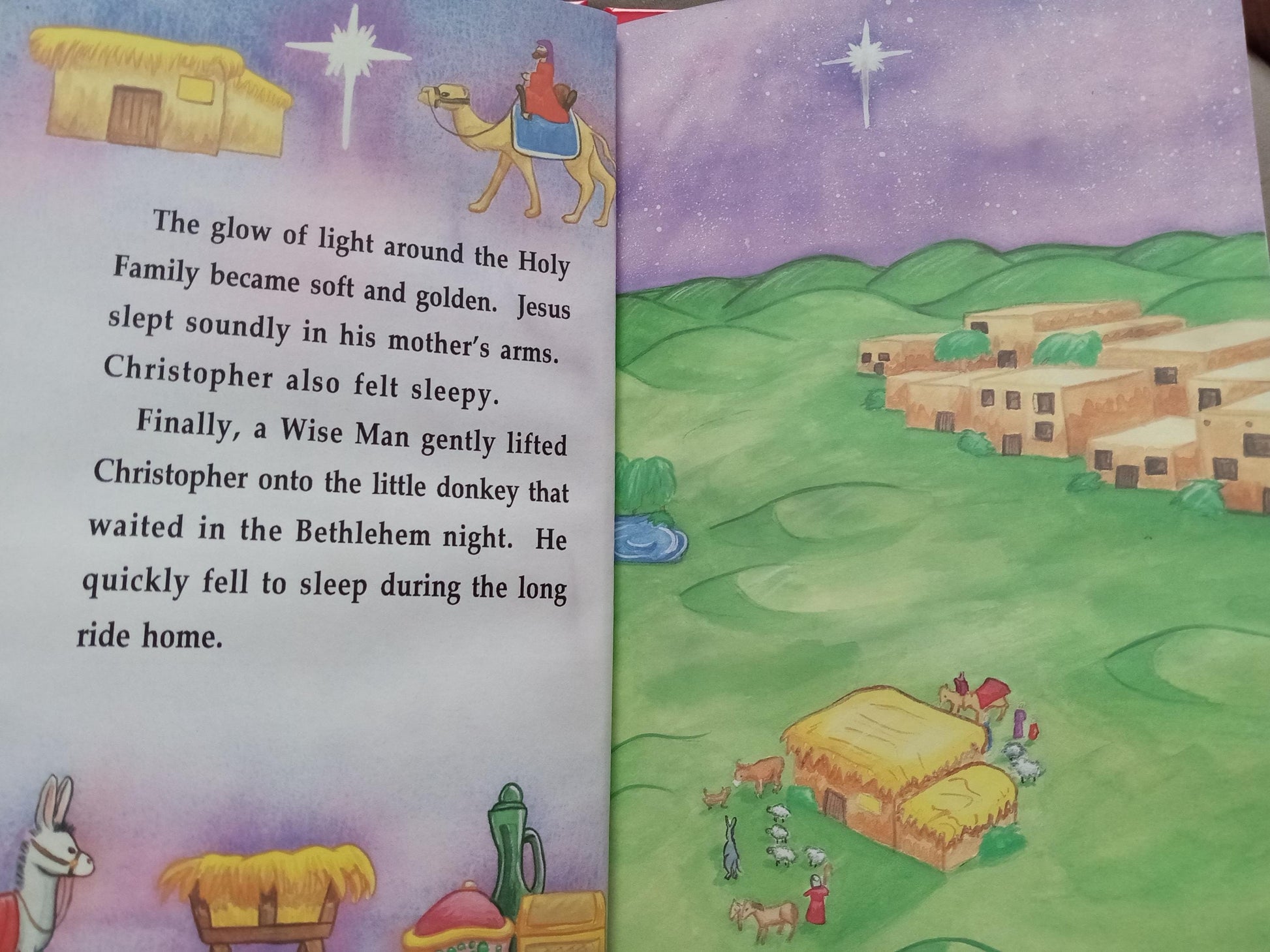Personalized Baby Jesus Book page 9
