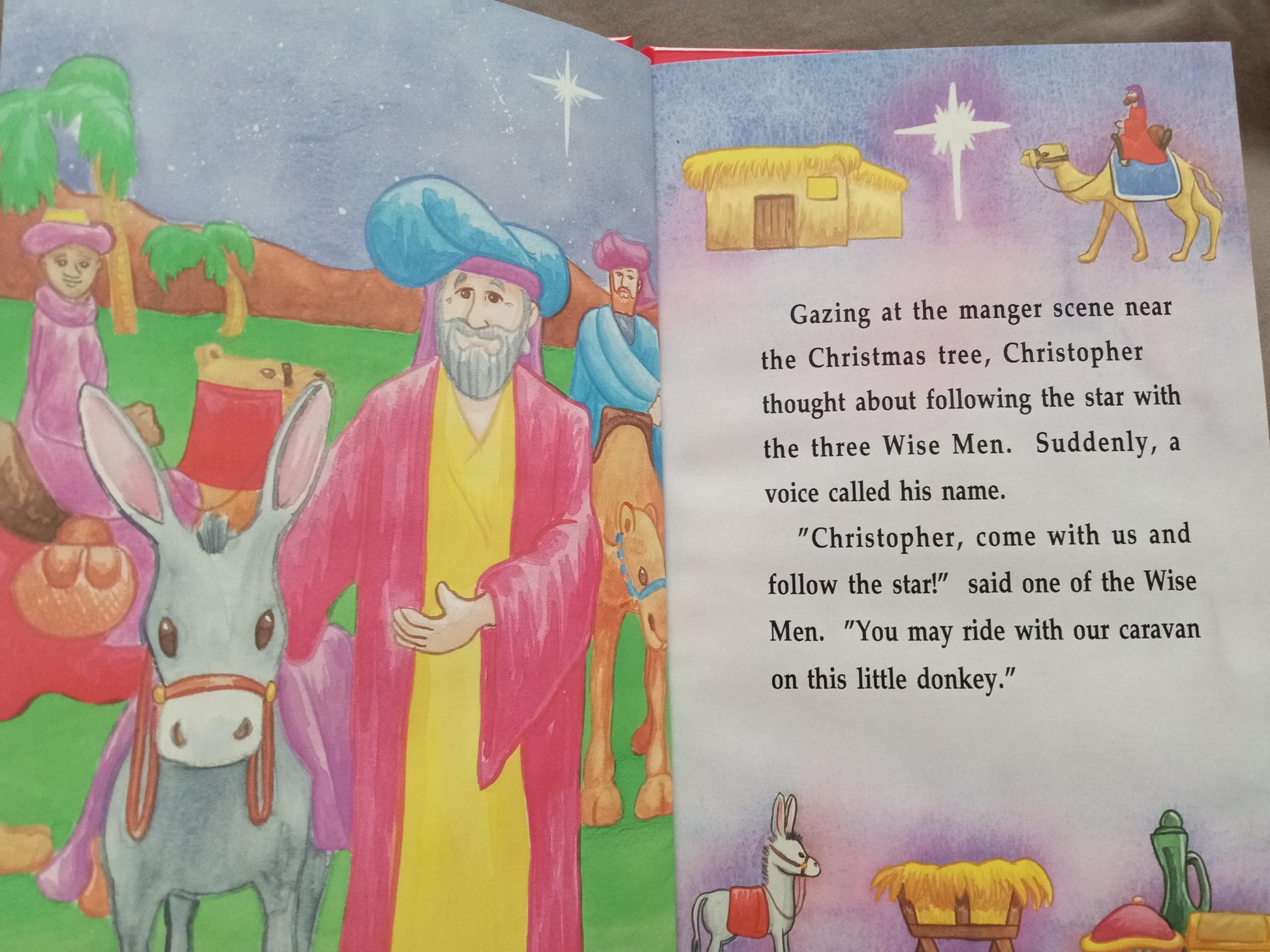 Personalized Baby Jesus Book page 2