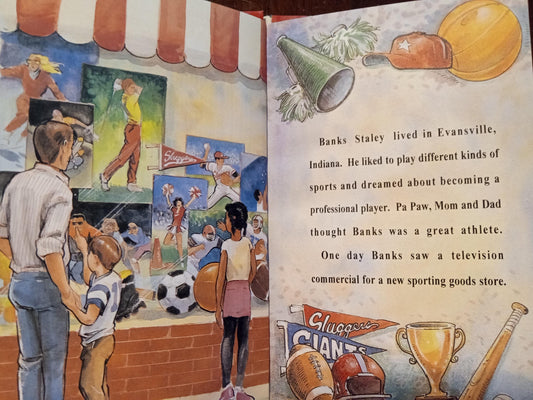 Sports Superstar Personalized Book sample page 1