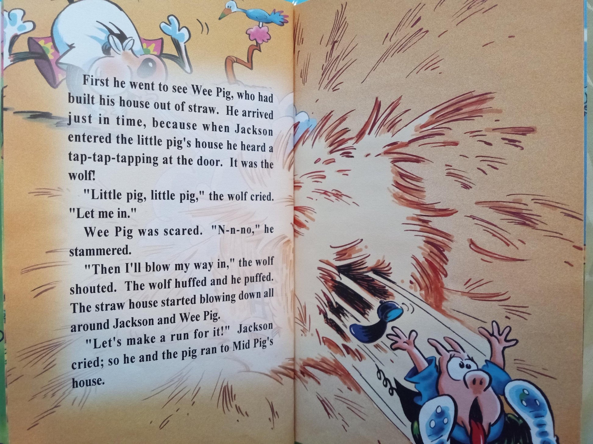 Personalized Book Three Little Pigs Page 5