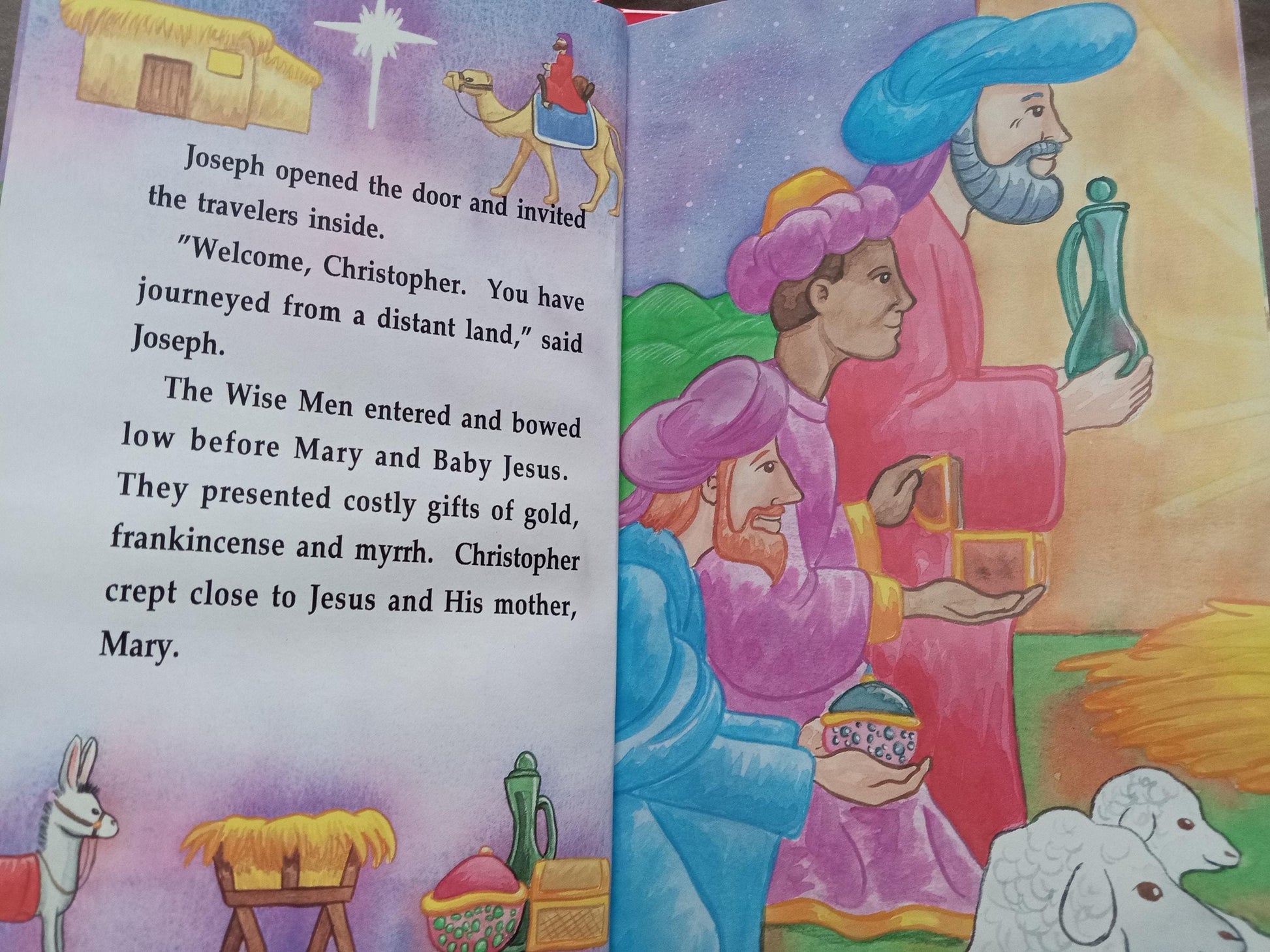 Personalized Baby Jesus Book page 7