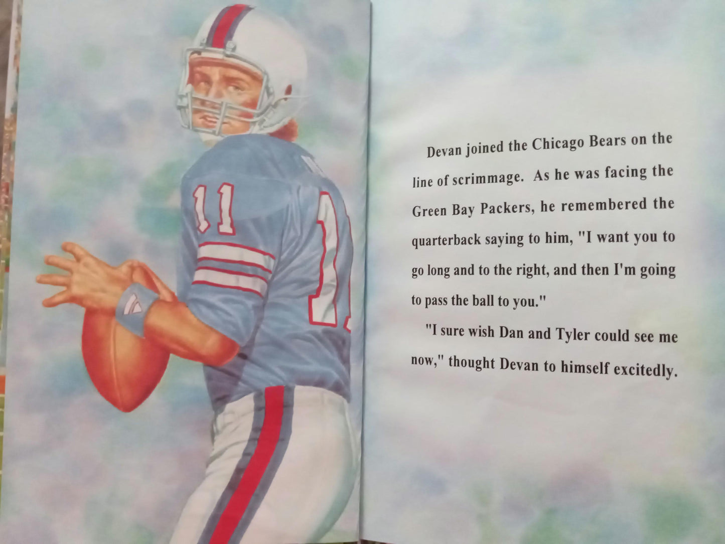 Football Star Personalized Book page 5