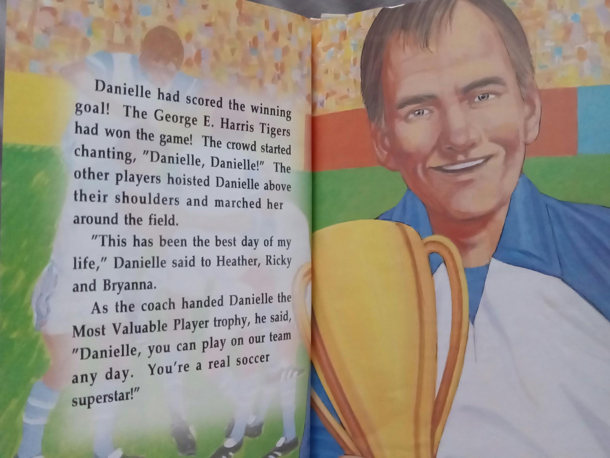 Personalized Soccer Book sample page 10