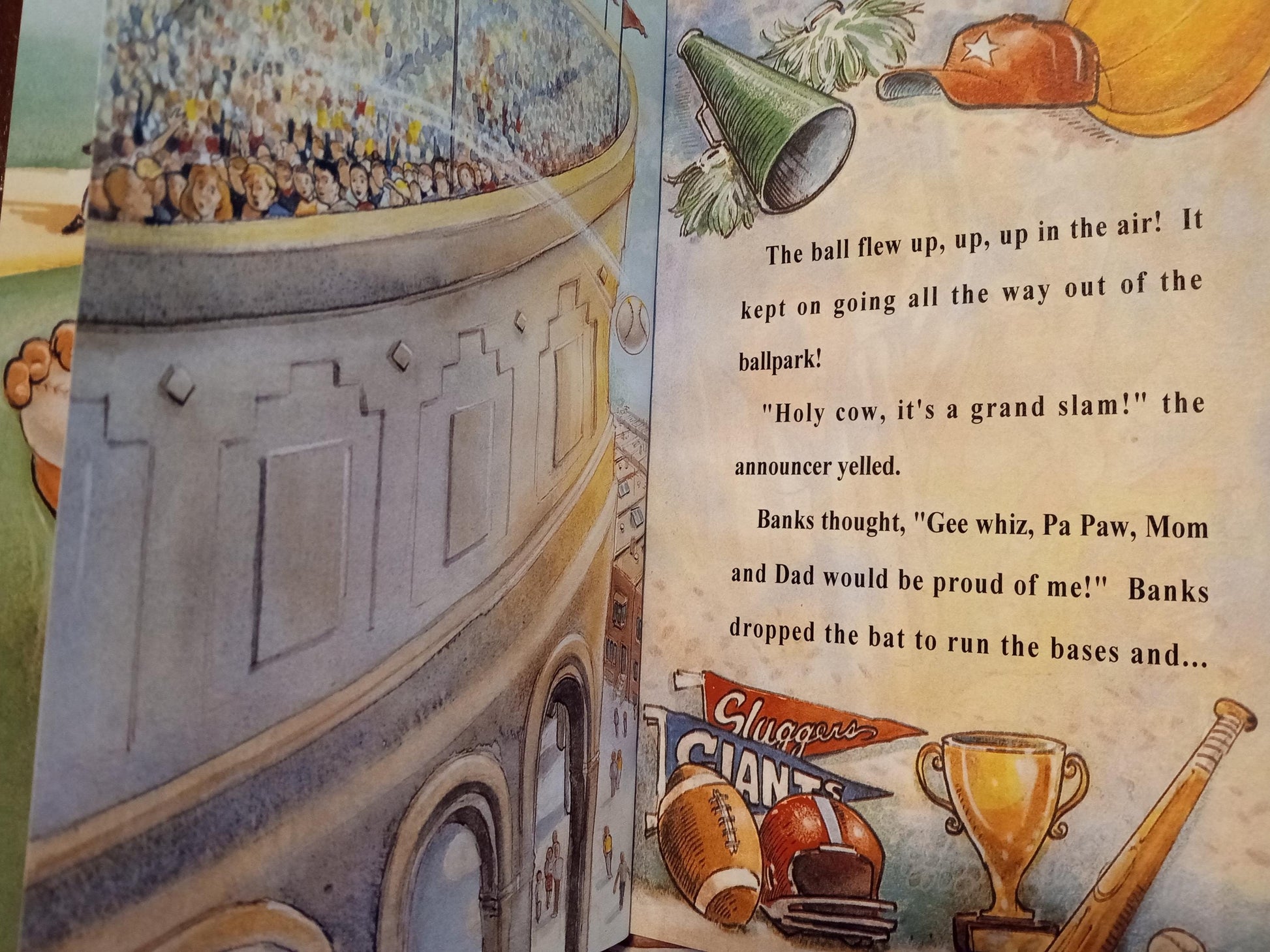 Sports Superstar Personalized Book sample page 6