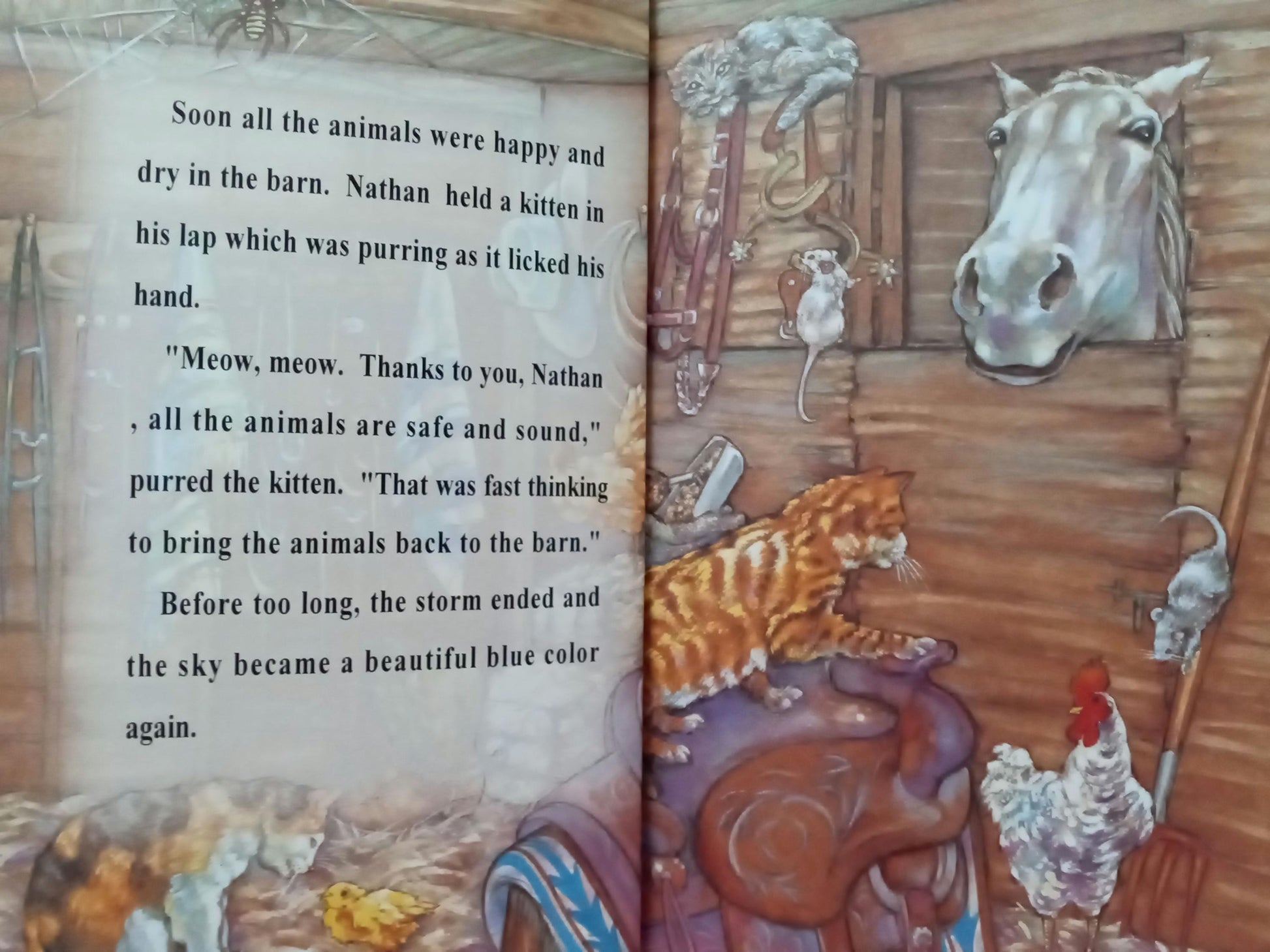 Personalized Farm Animals sample page 5 Barnyard animals