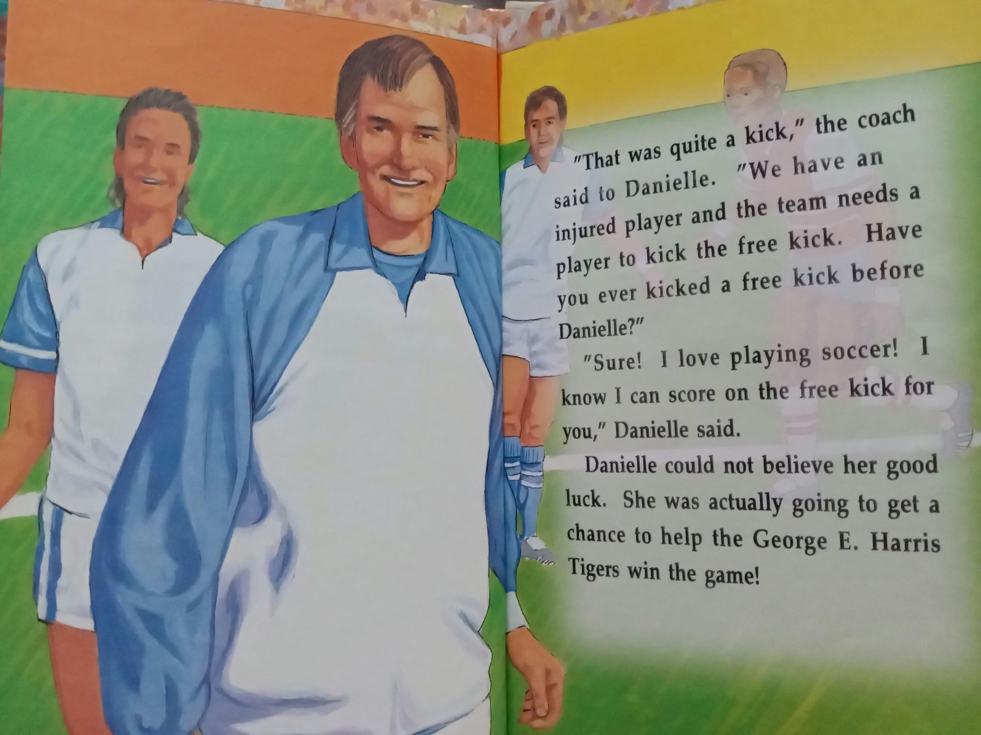 Personalized Soccer book page 6