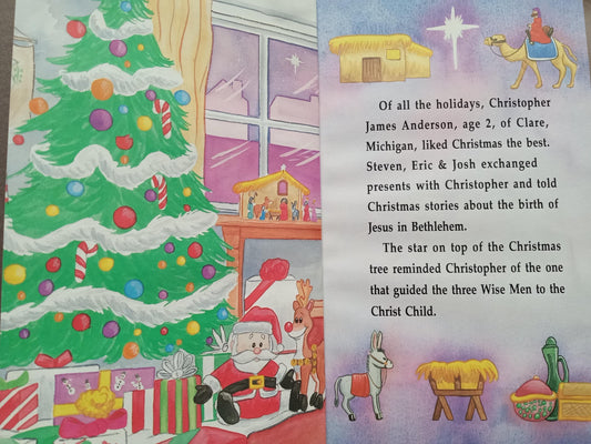 Personalized Baby Jesus Book page 1