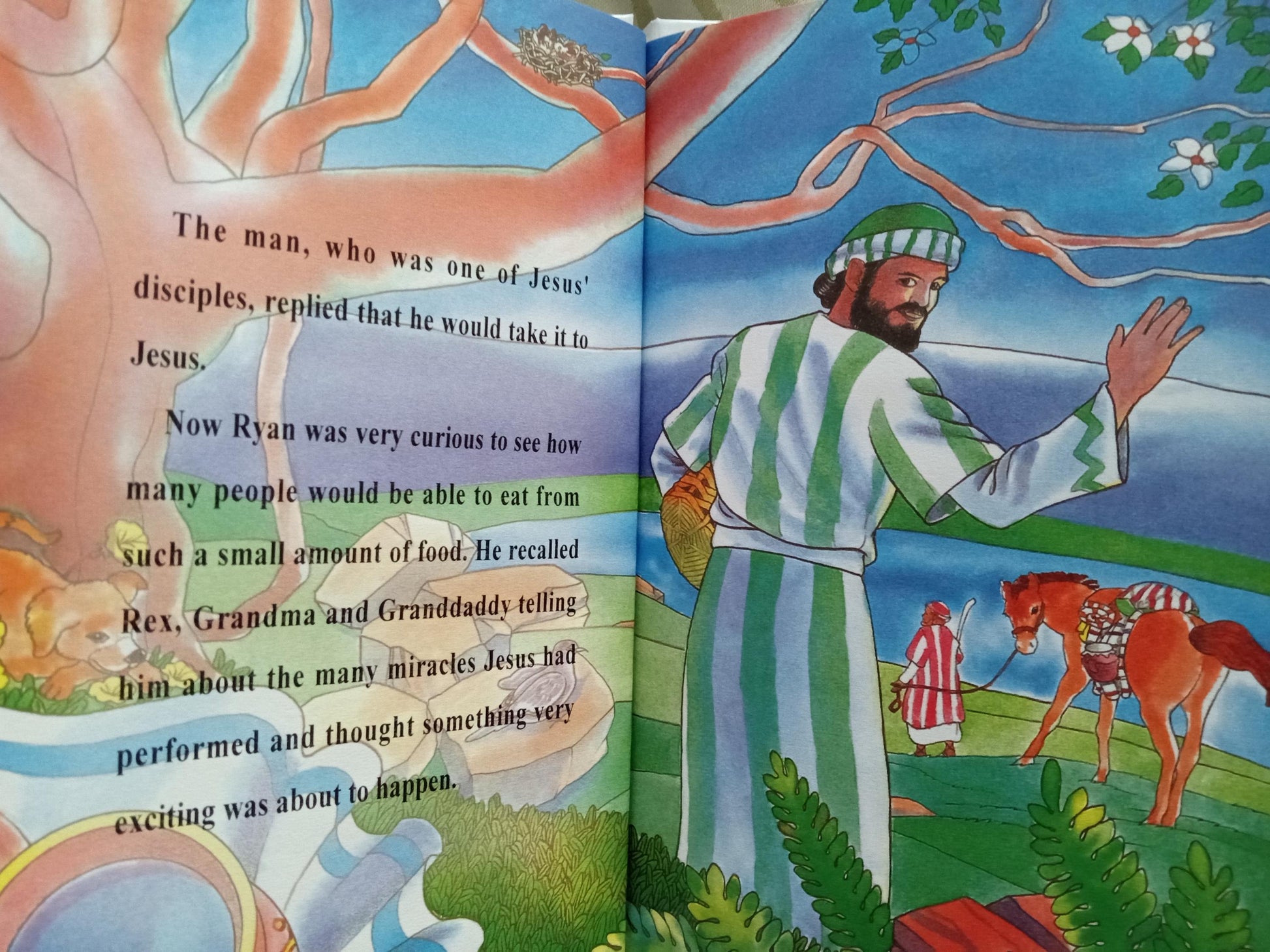 Jesus the Provider Personalized Book sample page 6