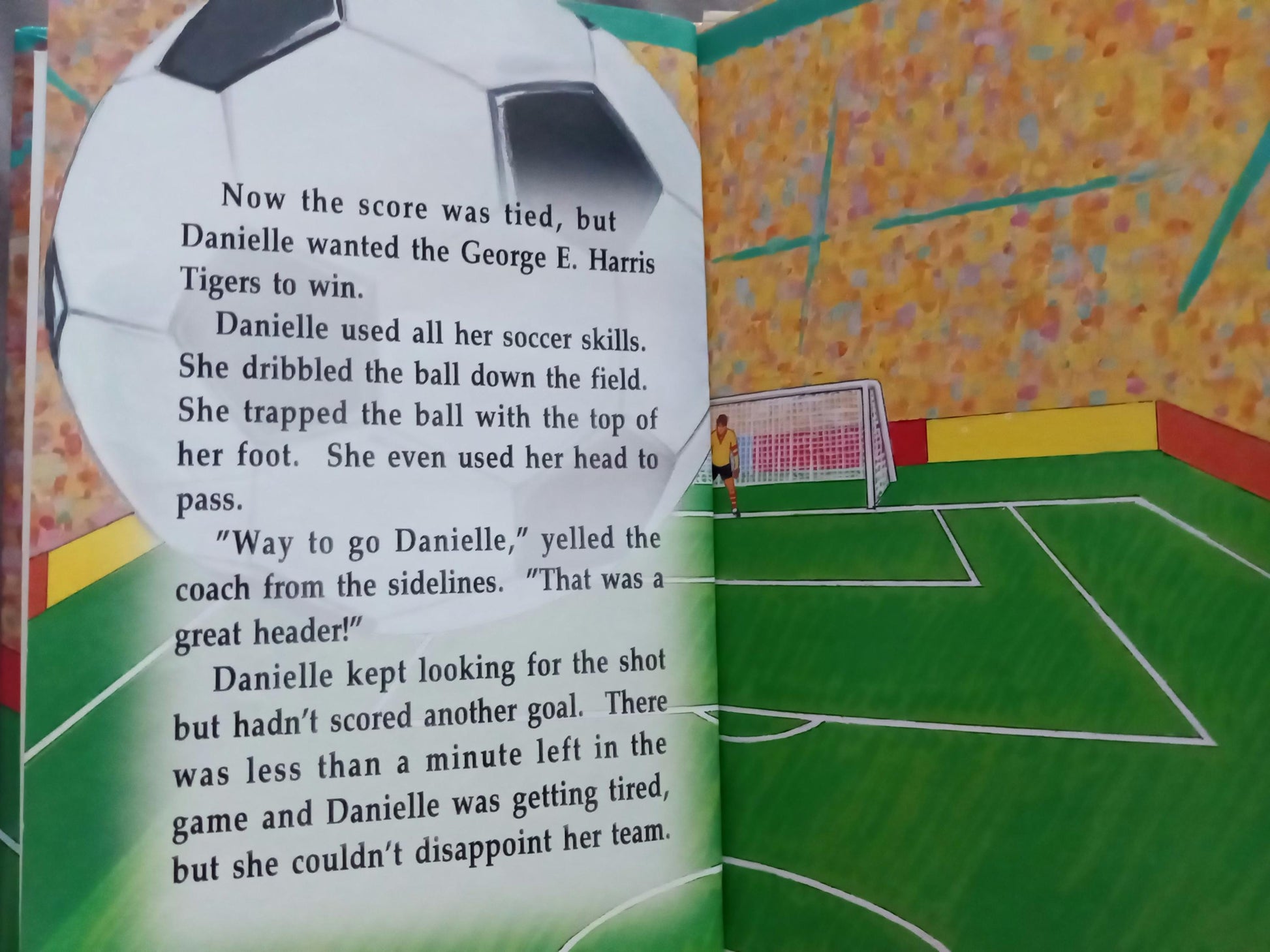 Personalized Soccer book sample page 8