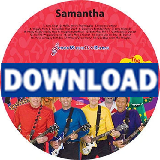Party with The Wiggles Personalized MP3 Music for kids