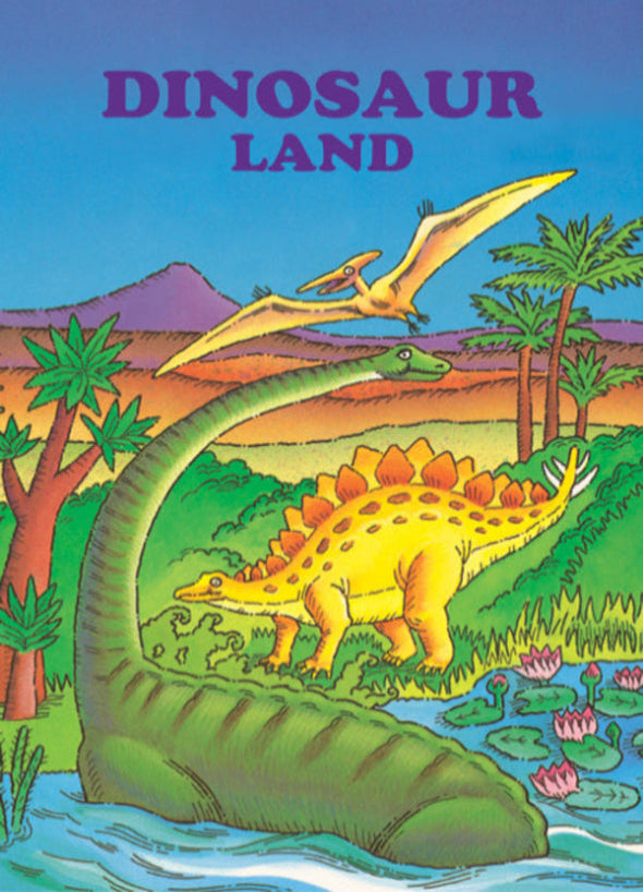 Personalized Dinosaur Land book