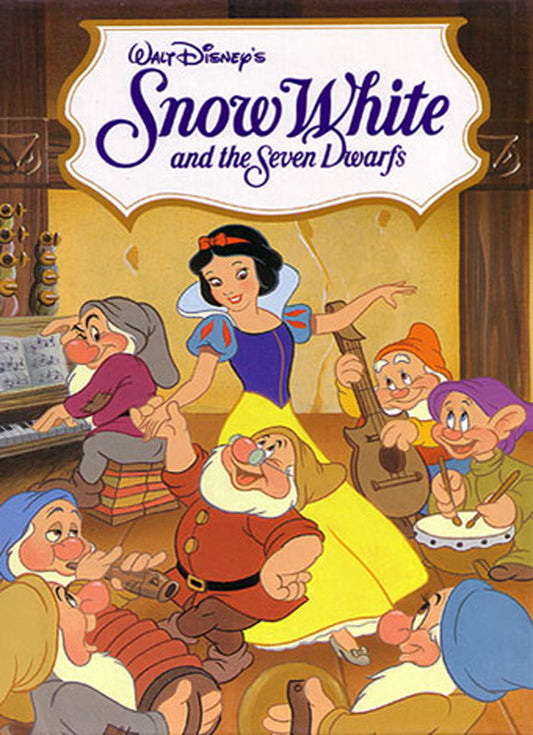 Personalized Snow Whit and the Seven Dwarfs hardback book