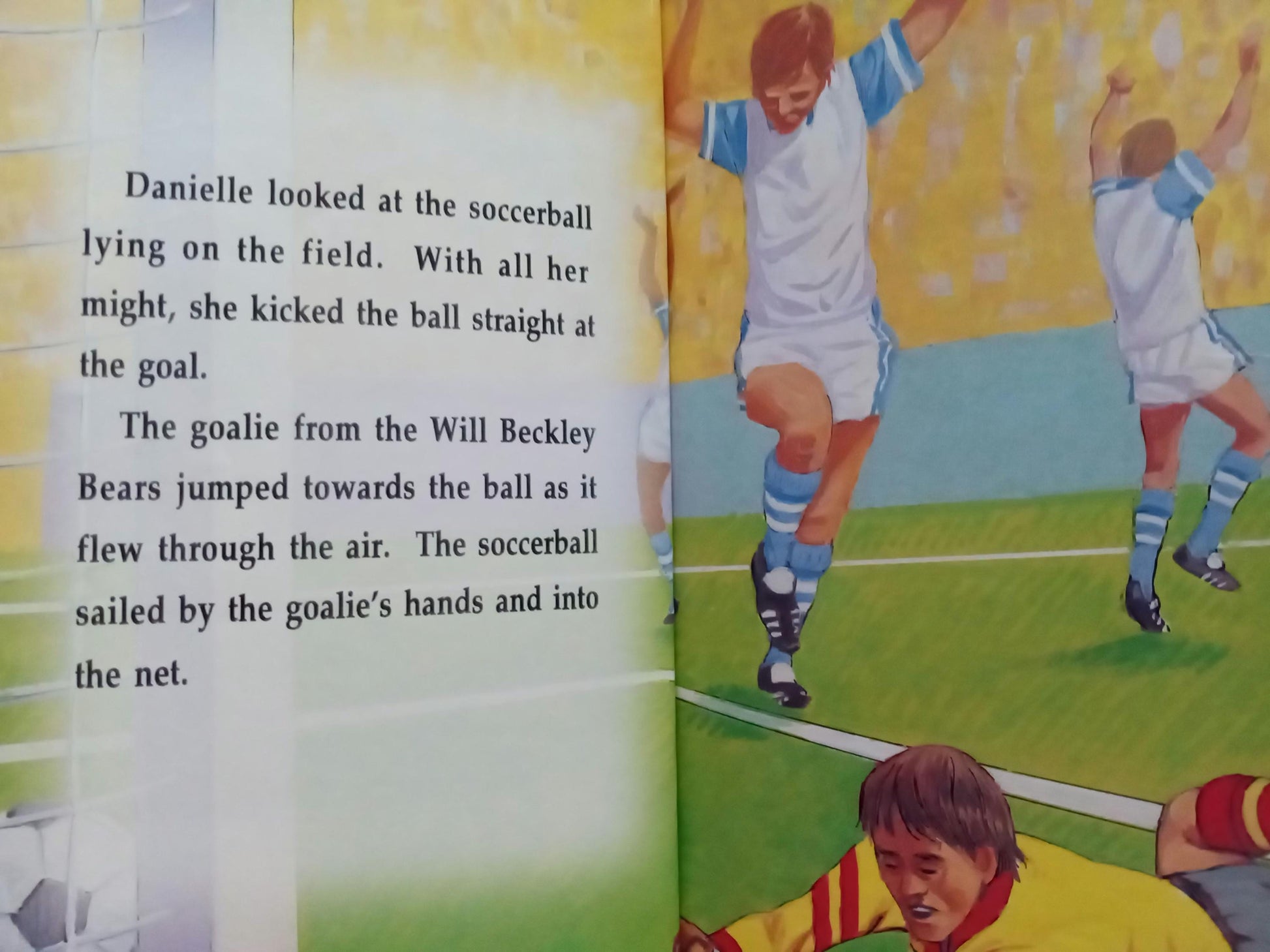 Personalized Soccer Book sample page 7