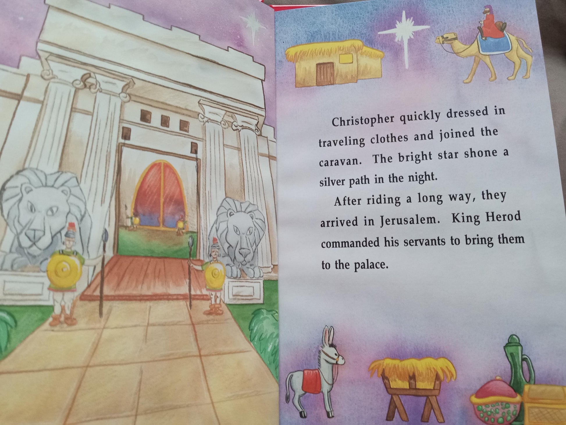 Personalized Baby Jesus Book page 3