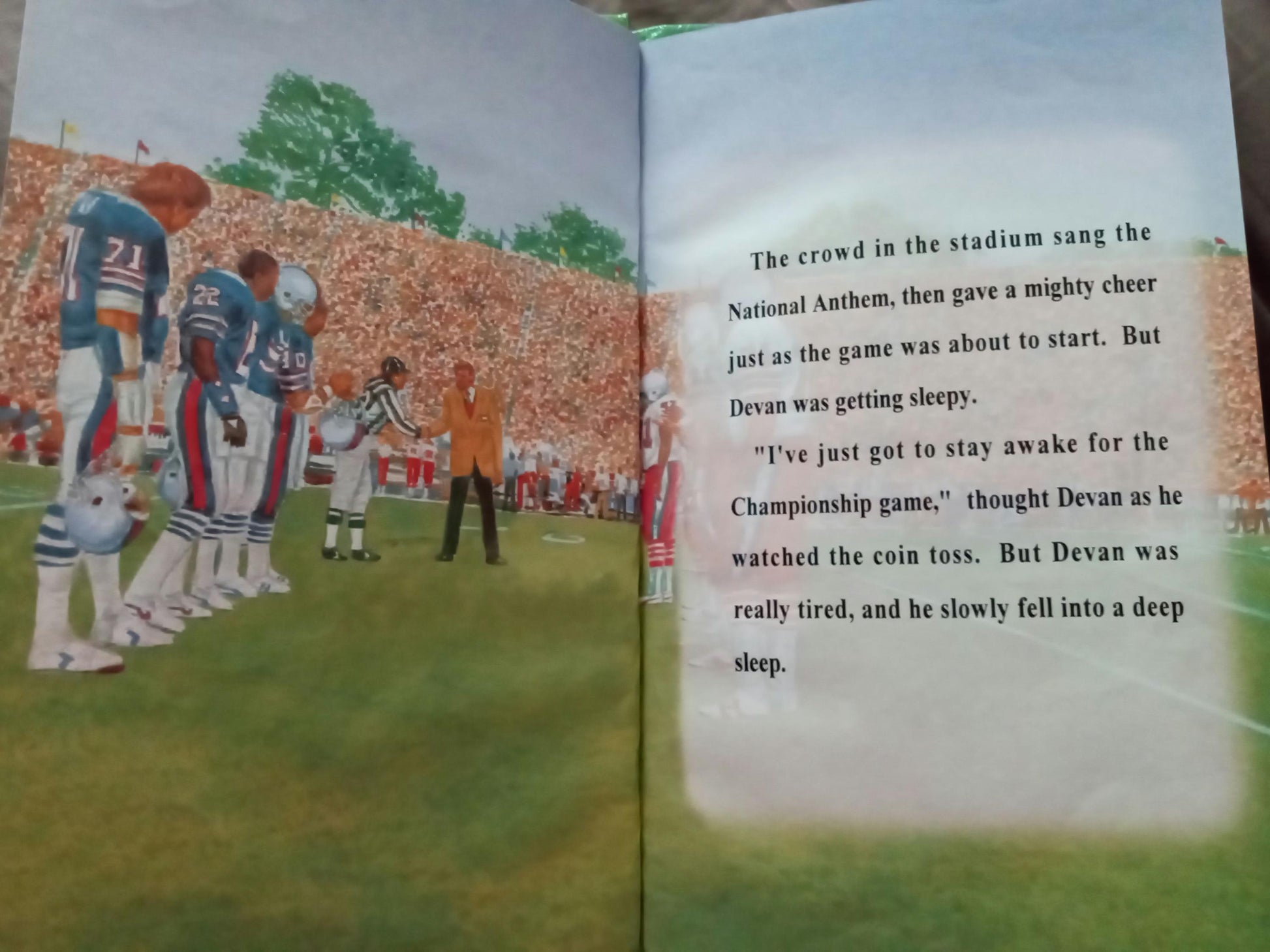 Football Star Personalized Book page 2