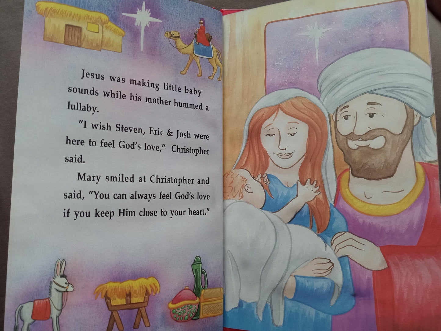 Personalized Baby Jesus Book page 8