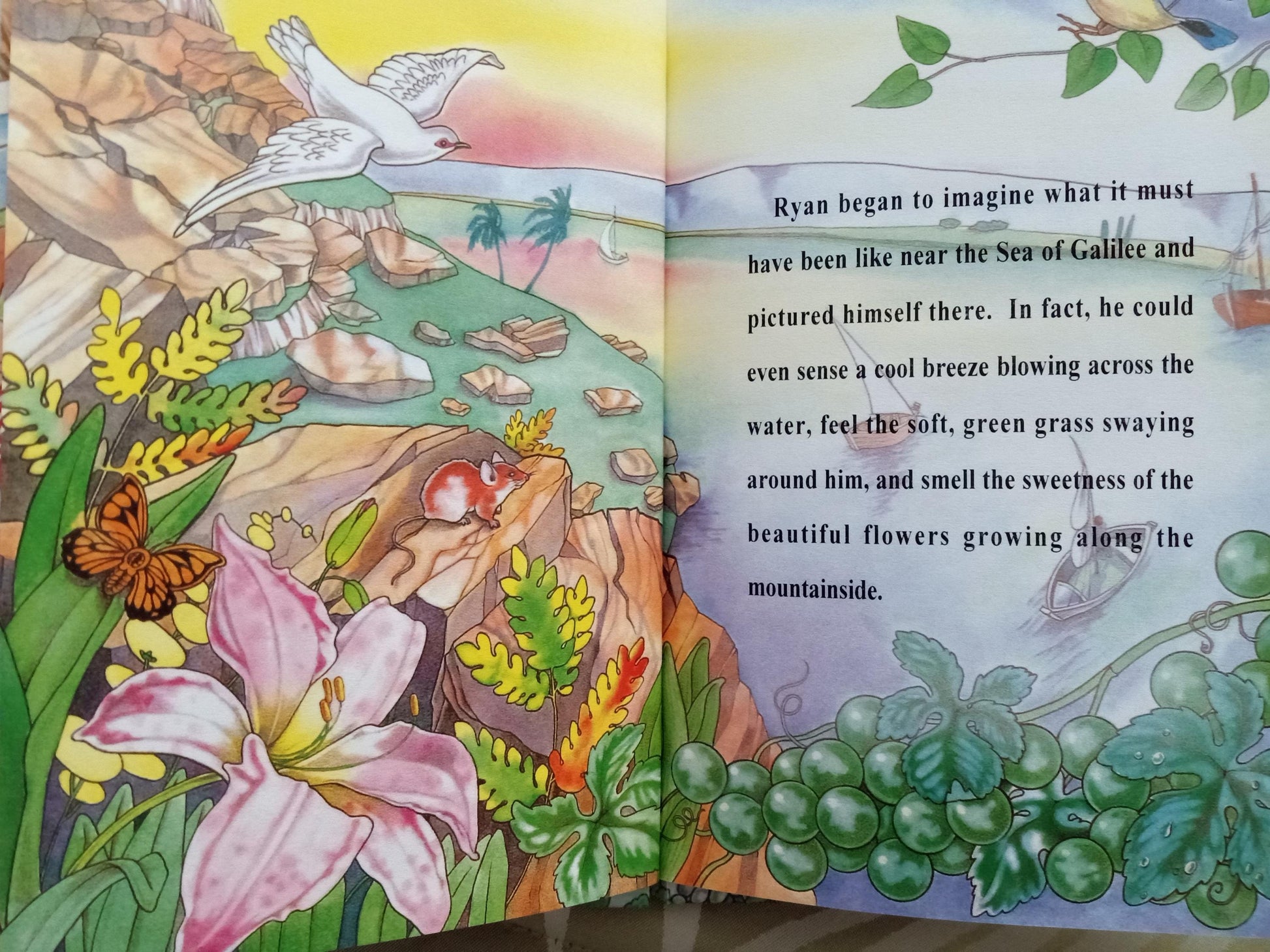 Jesus the Provider Personalized Book sample page 2