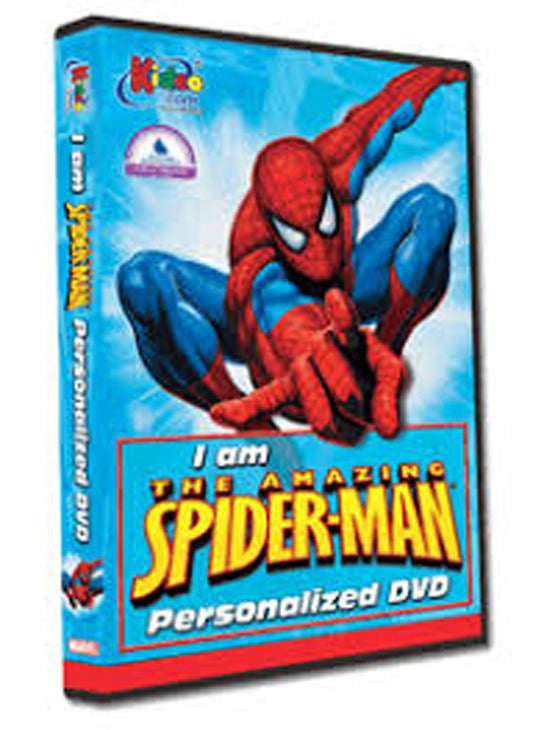 Photo Personalized Spiderman Cartoon DVD Your child is Spider-man