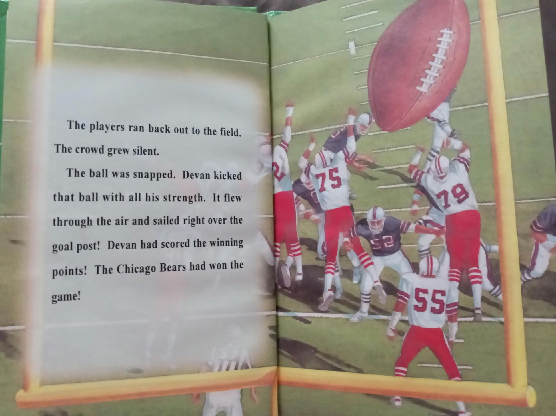 Football Star Personalized Book page 7