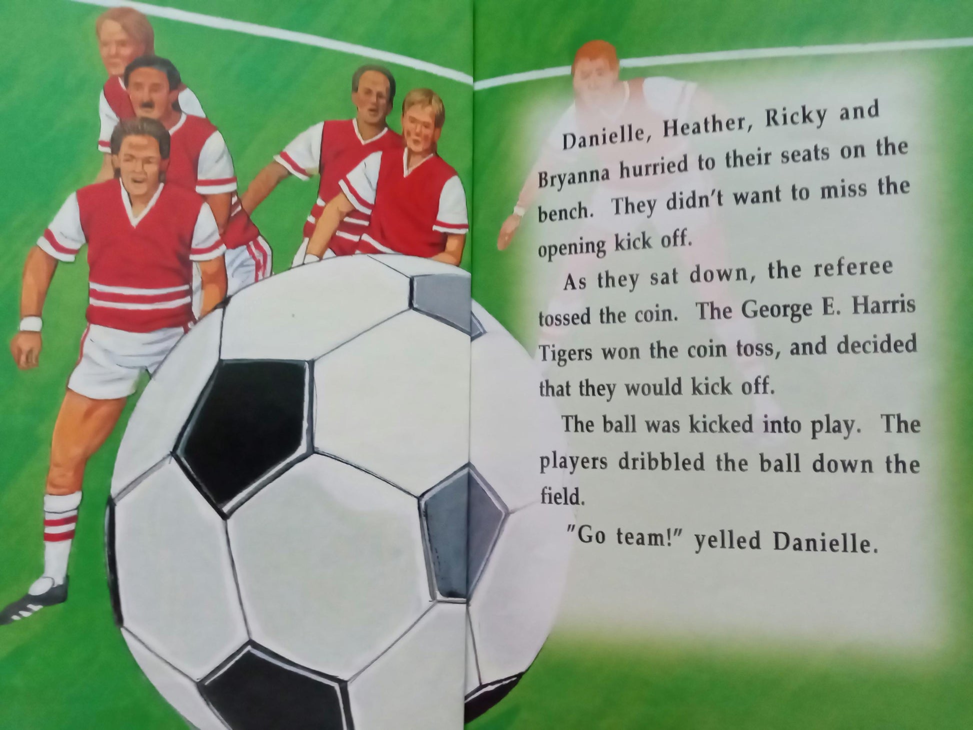 Personalized Soccer Book sample page 3