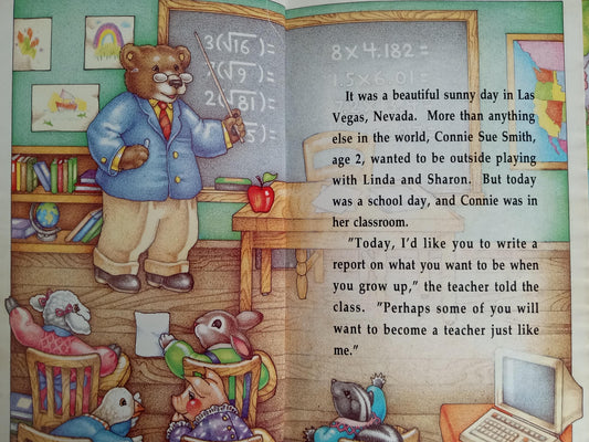 When I Grow Up Personalized Book page 1