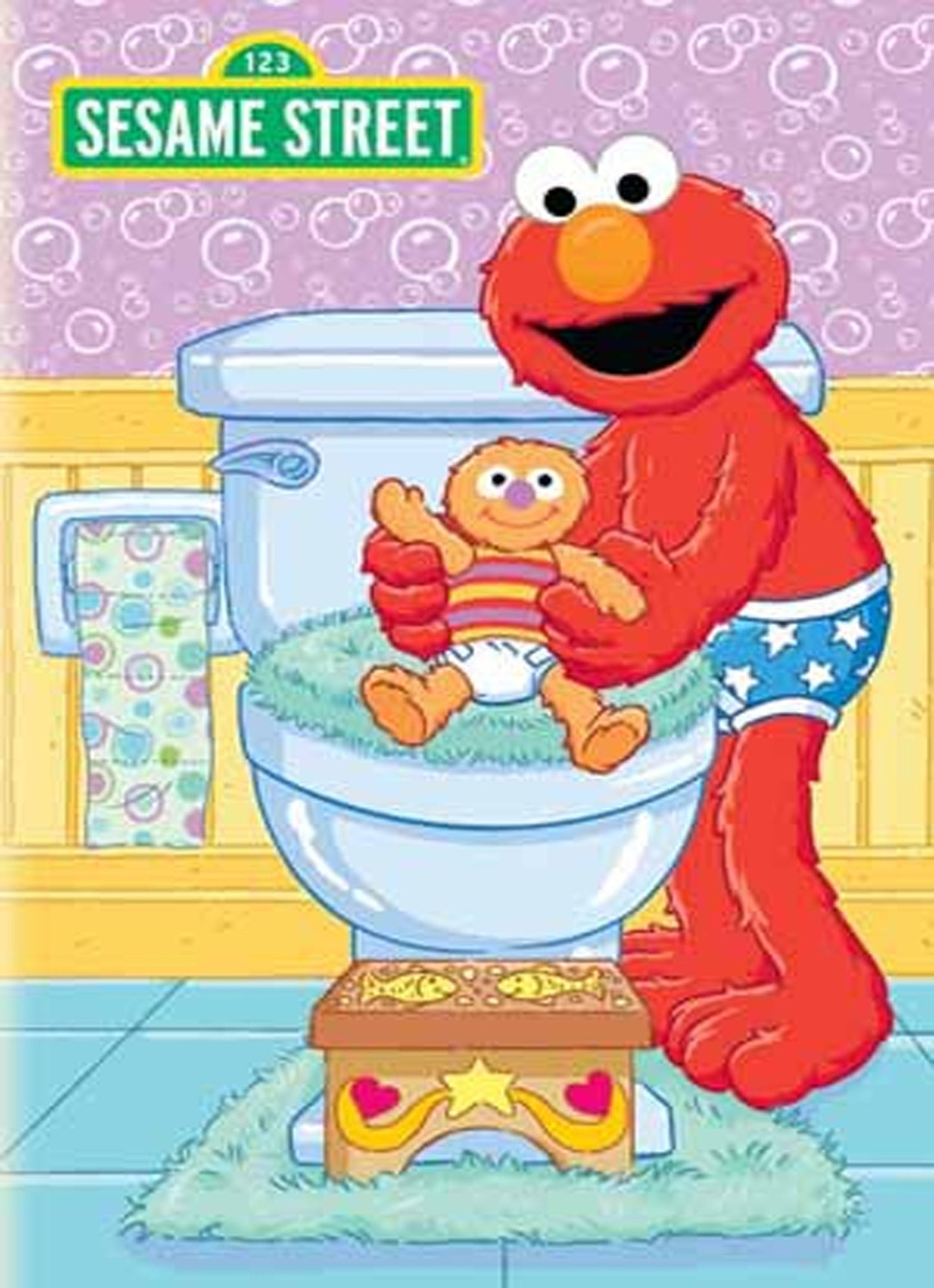 Bye Bye Diapers with Elmo personalized book