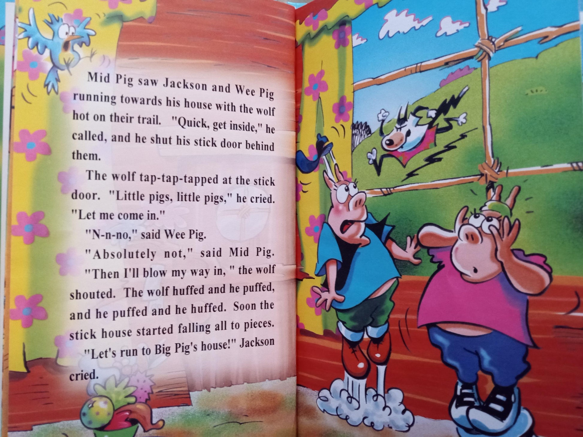 Personalized Book Three Little Pigs Page 6