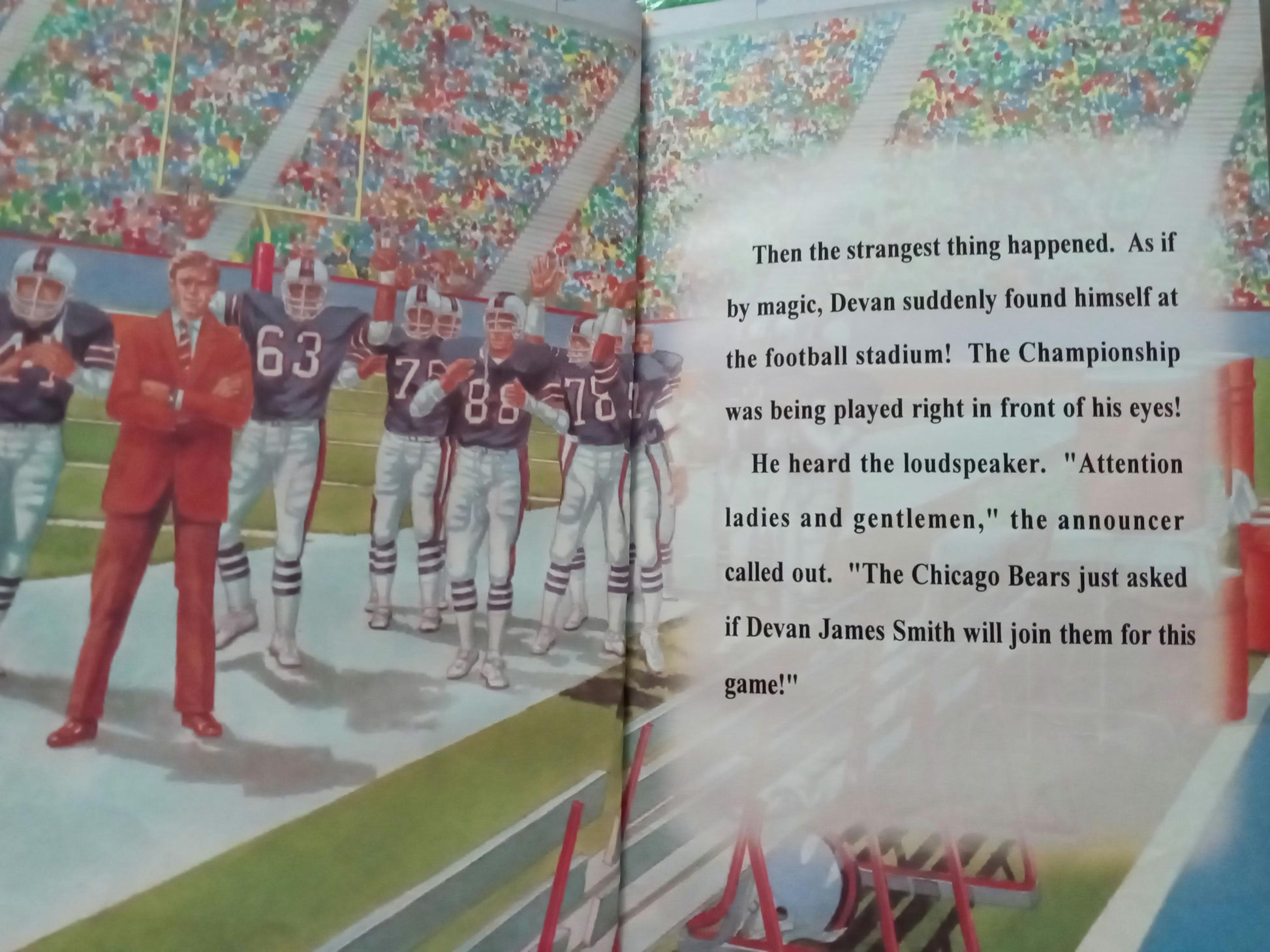 Football Star Personalized Book page 3