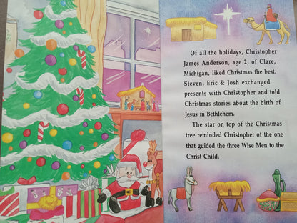 Personalized Baby Jesus Book page 1