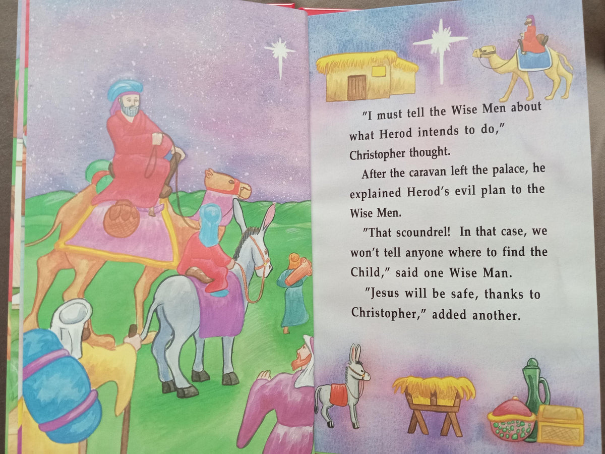 Personalized Baby Jesus Book page 5 sample - The Lollipop Guild