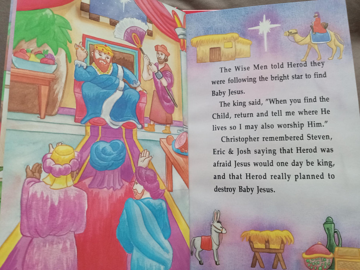 Personalized Baby Jesus Book page 4