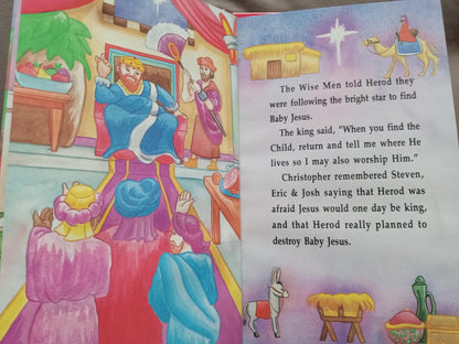 Personalized Baby Jesus Book page 4
