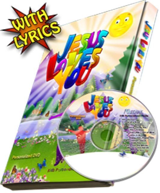 Personalized Jesus Loves You music video dvd