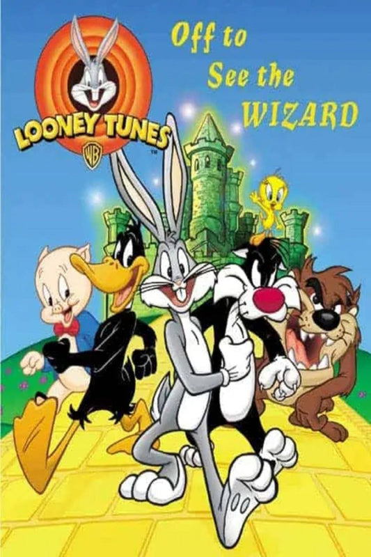 Looney Tunes personalized book castle and Wizard of Oz reference 