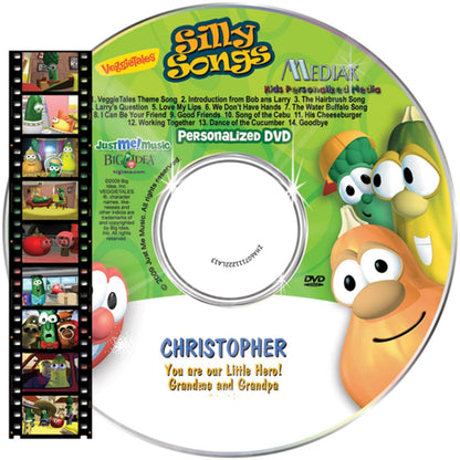 Veggie Tales Personalized Music Video with Veggie Tales dancing and singing the child's name throughout - The Lollipop Guild