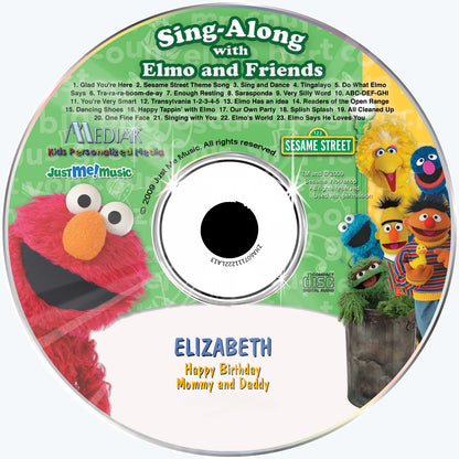 Elmo and Friends™ Personalized Music CD, Digital or Combo