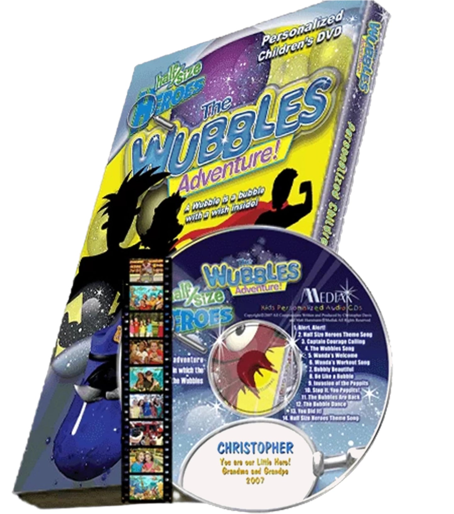 Wubbles Personalized Music Video DVD