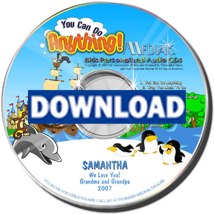 You Can Do Anything Personalized Video DVD, Digital or Combo