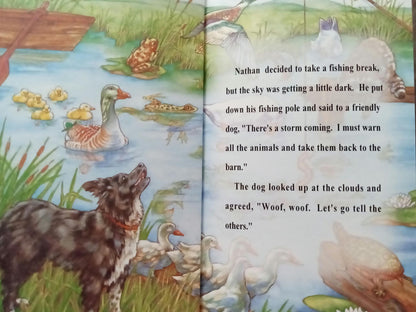 Personalized Farm Animals sample page 4 duck and dog