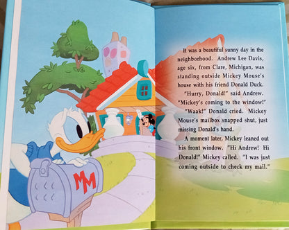 Personalized Mickey Mouse book with Donald Duck  - The Lollipop Guild