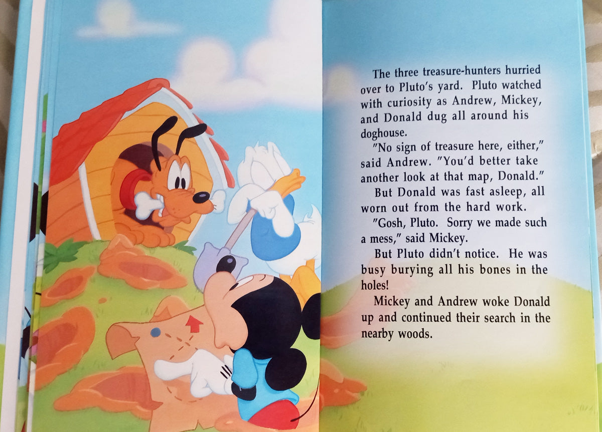 Mickey Mouse and Goofy personalized book - The Lollipop Guild