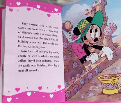 Minnie Mouse adventure with child's name personalized hardback book - The Lollipop Guild