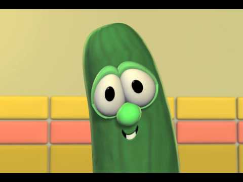 VeggieTales™ Silly Songs Personalized Cartoon DVD - Name Sung/Said 47 times - Watch the Veggie Tales sing your child's name - Made to order