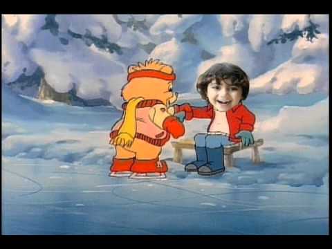 Care Bears™ Photo Personalized Cartoon Winter Adventure "I Can Do Anything" featuring Your Child